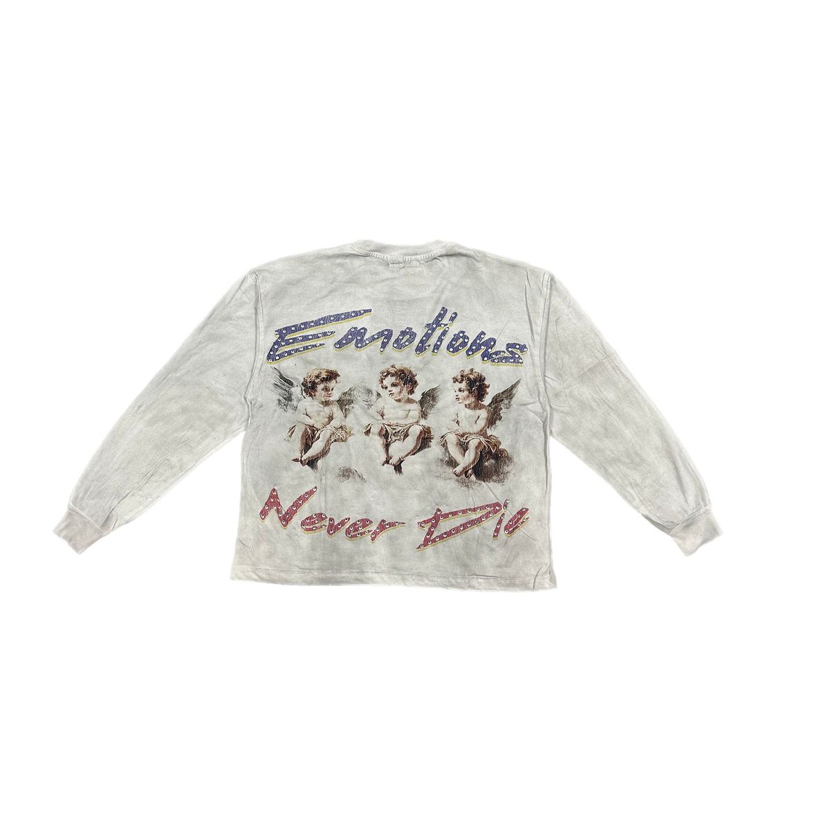 TRIPLETS LONG SLEEVE TEE MIXED EMOTION