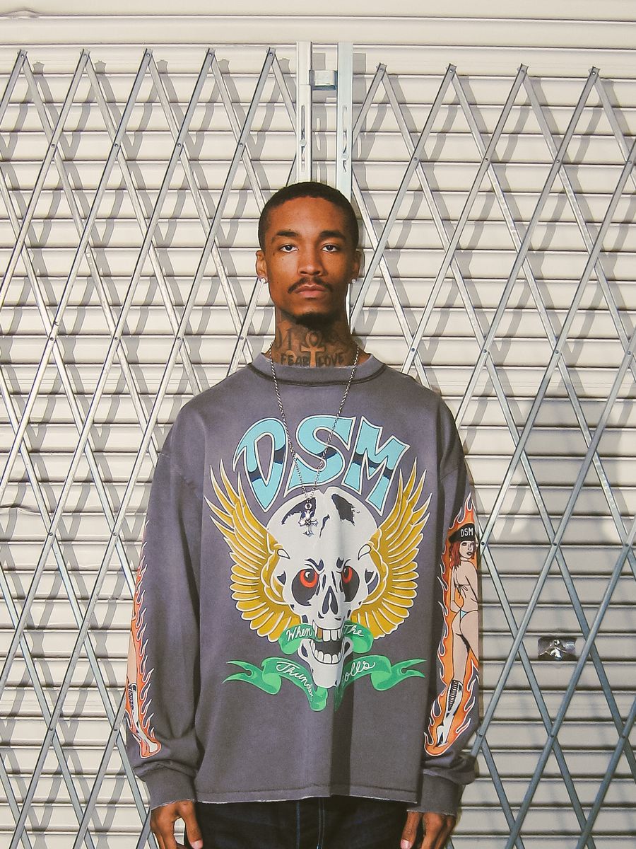 THUNDER LONG SLEEVE TEE D.S.M