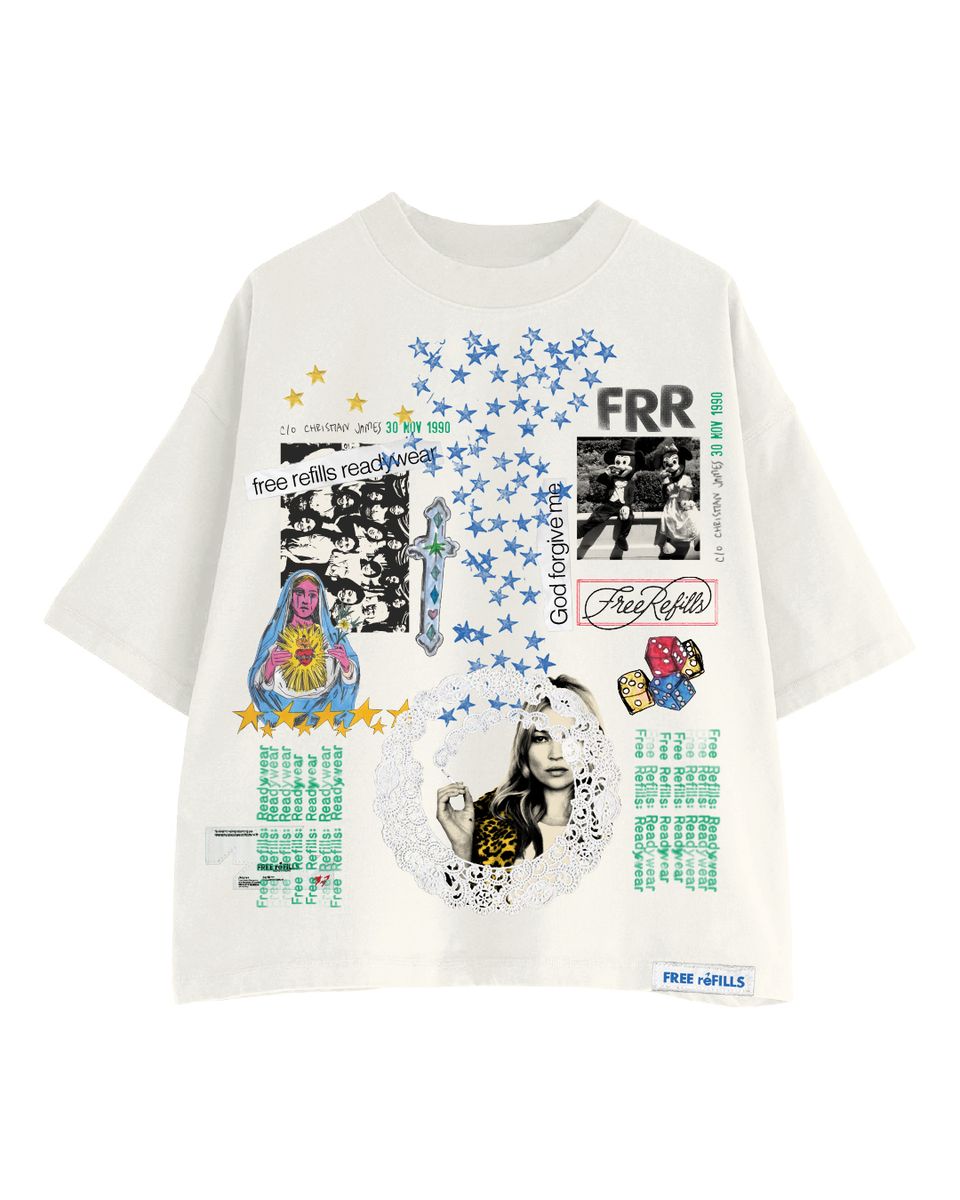 COLLAGE TEE FREE REFILLS