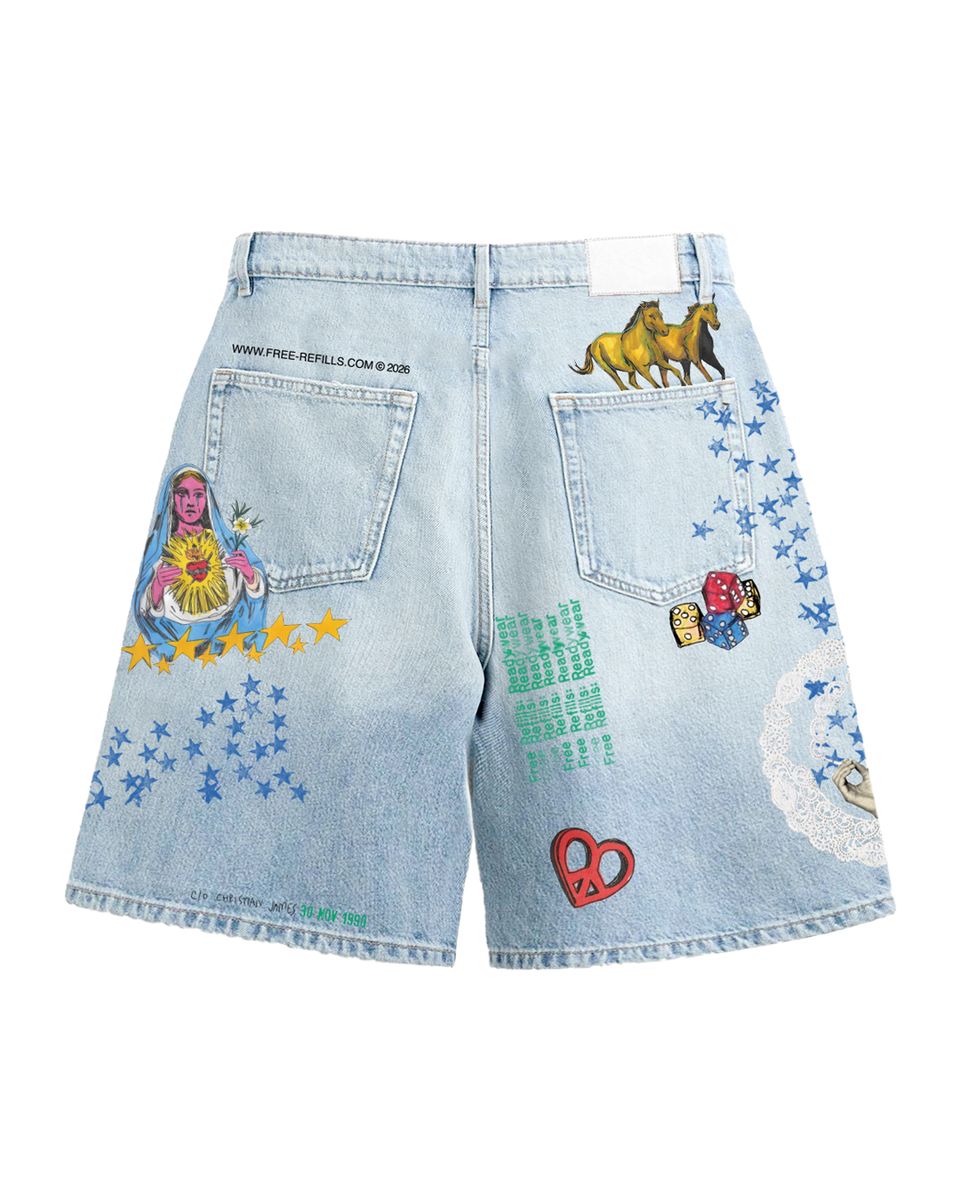 COLLAGE JORTS FREE REFILLS