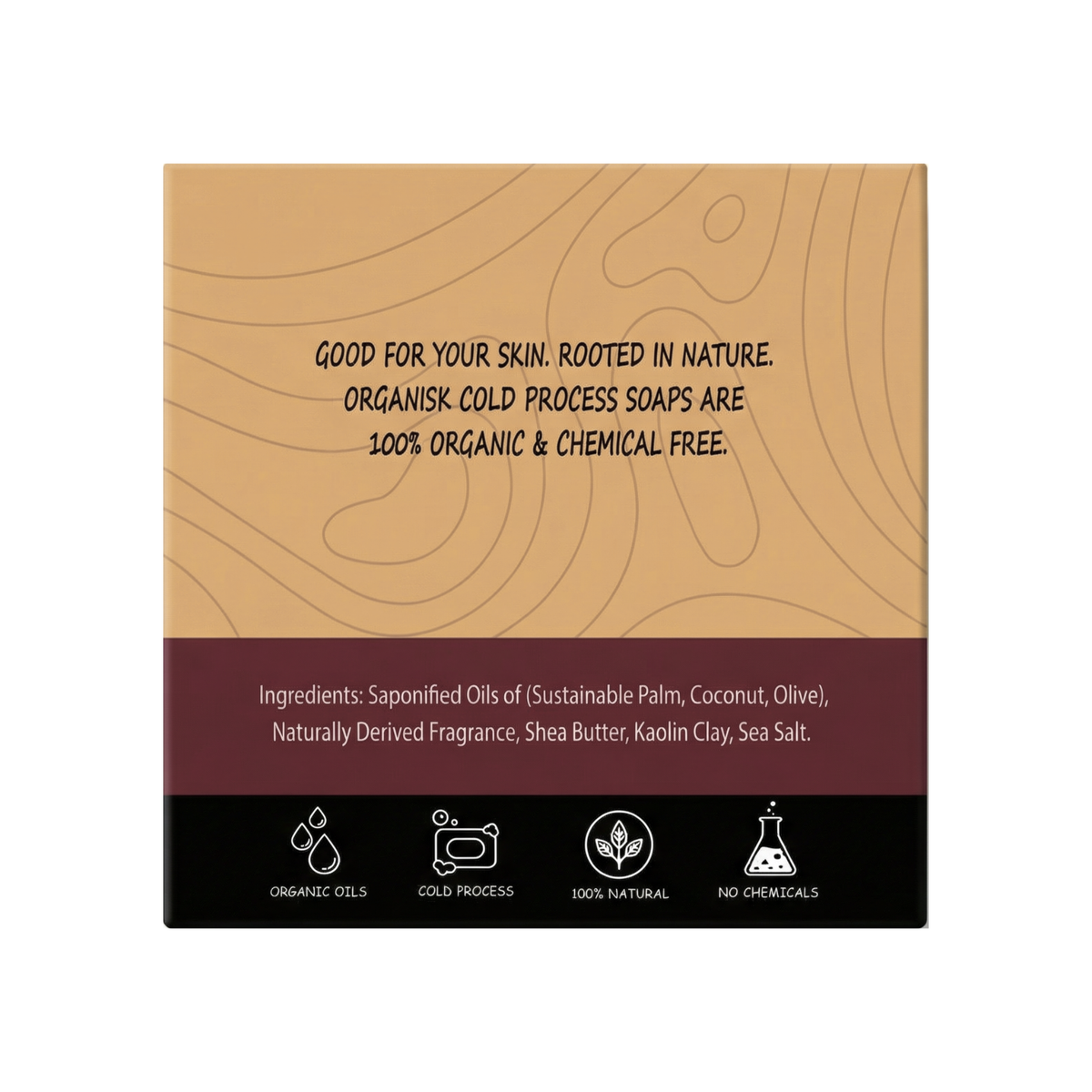 ALL NATURAL MENS BAR SOAP: BAY RUM - ORGANISK