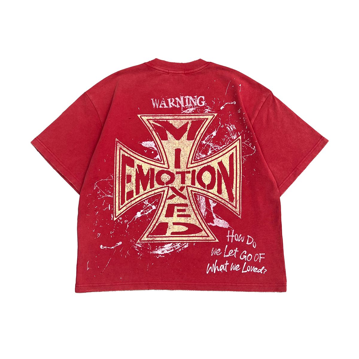 CRIMSON TEE MIXED EMOTION