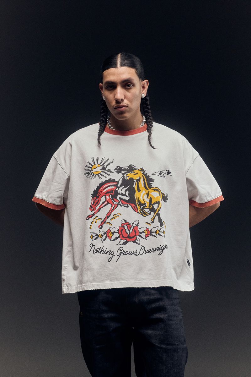 SKY HORSE RINGER TEE N.G.O