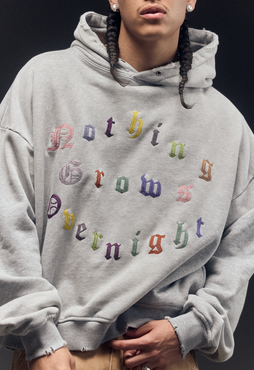 MULTI LETTER HOODIE N.G.O