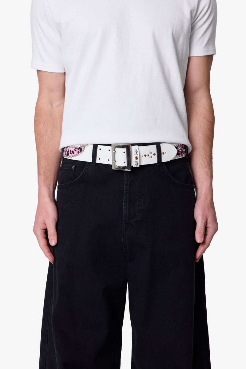 VINTAGE PYTHON BELT MNML