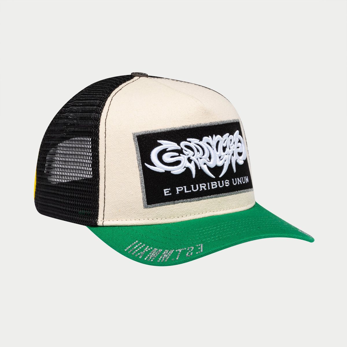 E PLURIBUS TRUCKER HAT GODSPEED