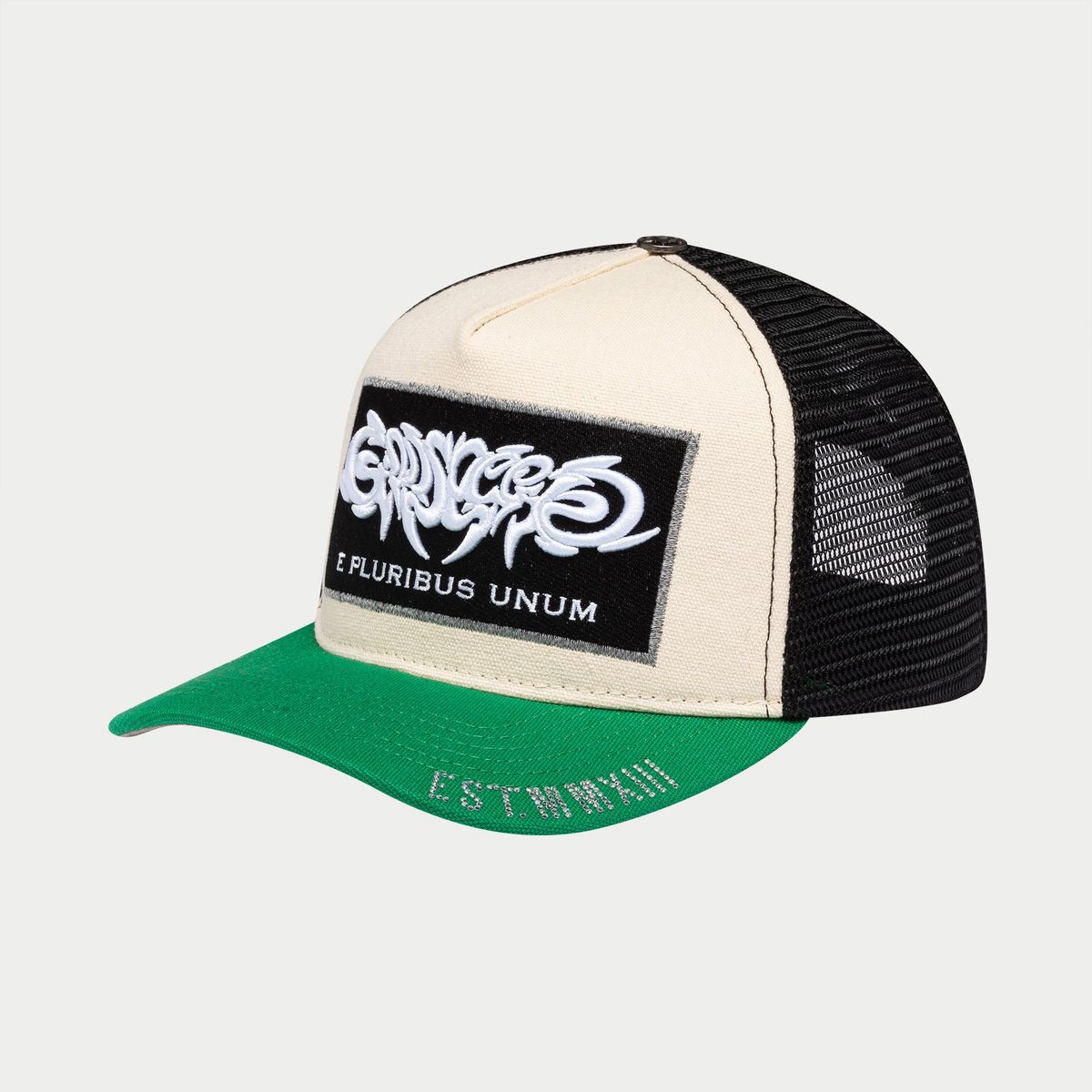 E PLURIBUS TRUCKER HAT GODSPEED