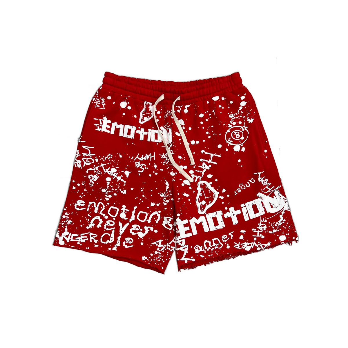 GRAFFITI SHORTS MIXED EMOTION