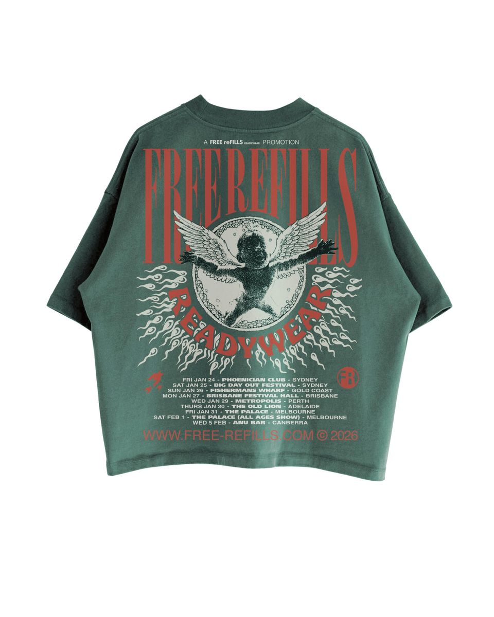 NIRVANA TEE FREE REFILLS