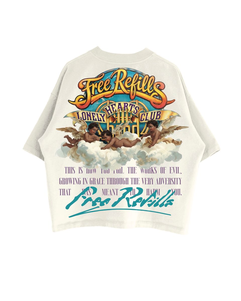 LONELY HEARTS TEE FREE REFILLS