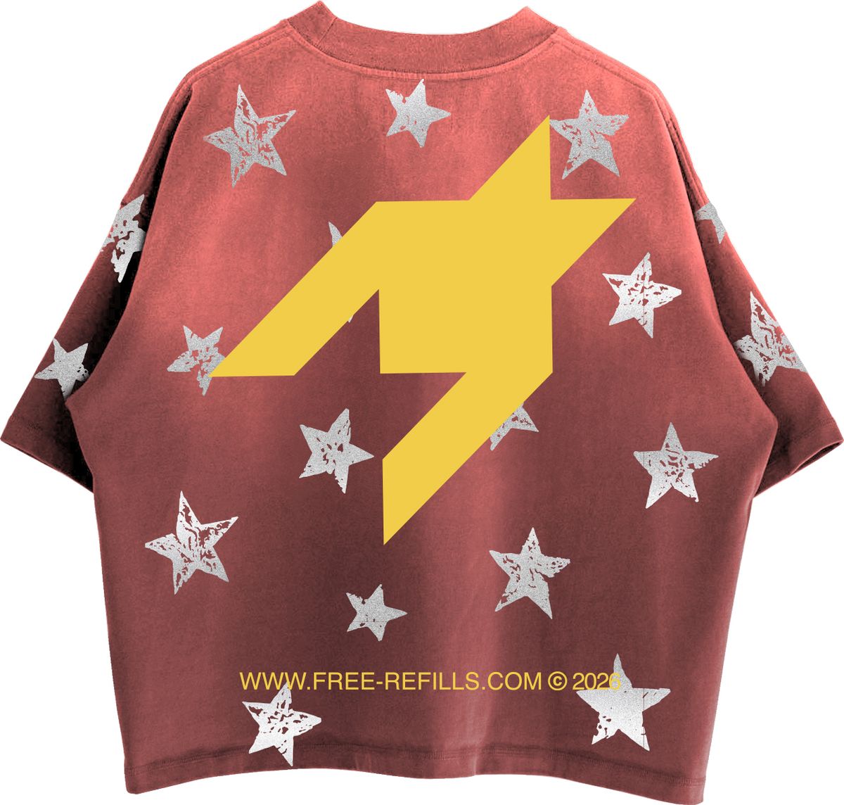 STARRY SUN FADE TEE FREE REFILLS
