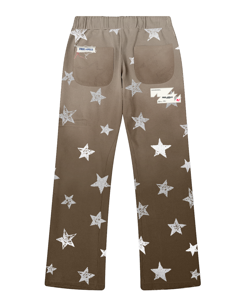 STARRY SUN FADE FLARE PANTS FREE REFILLS