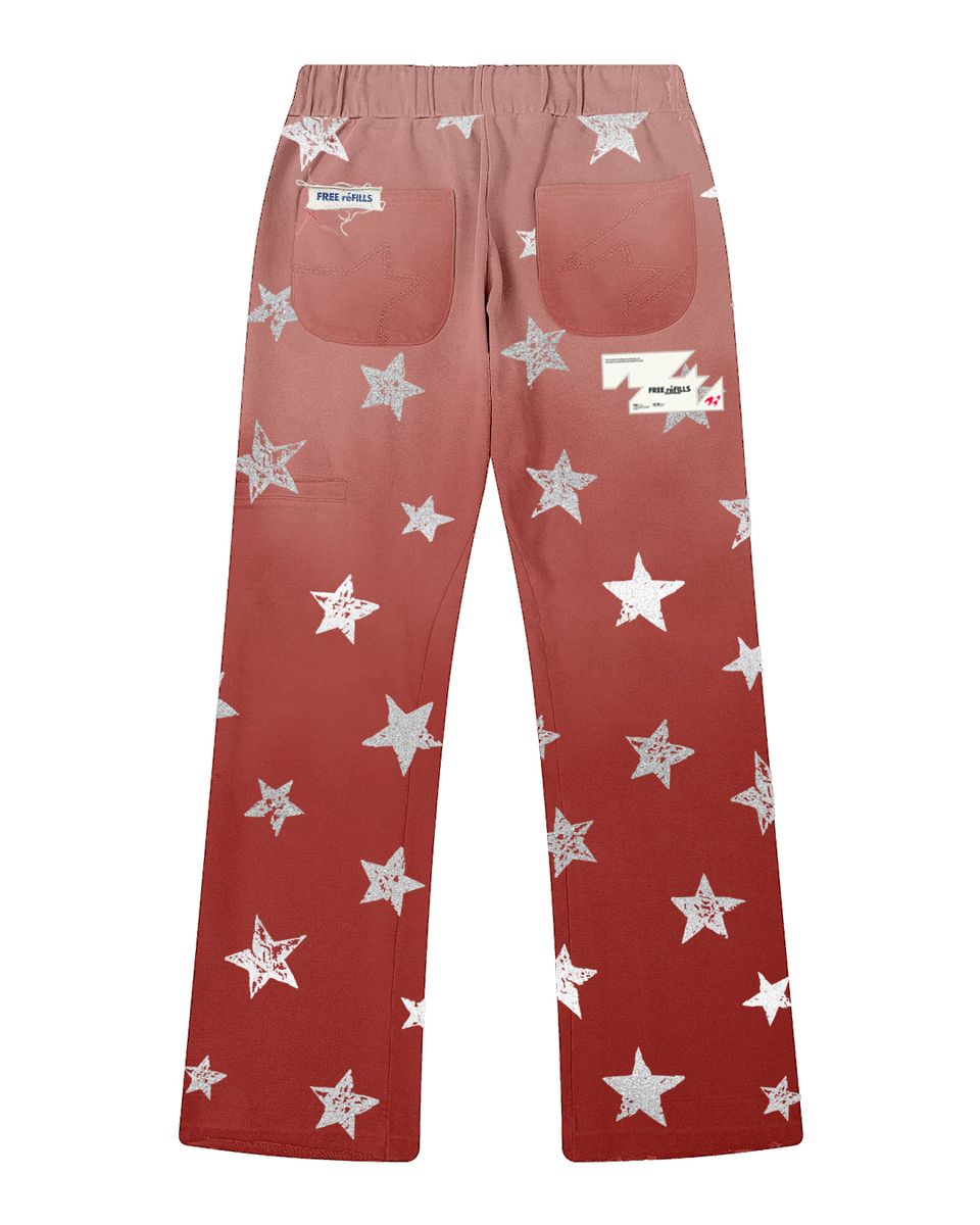 STARRY SUN FADE FLARE PANTS FREE REFILLS