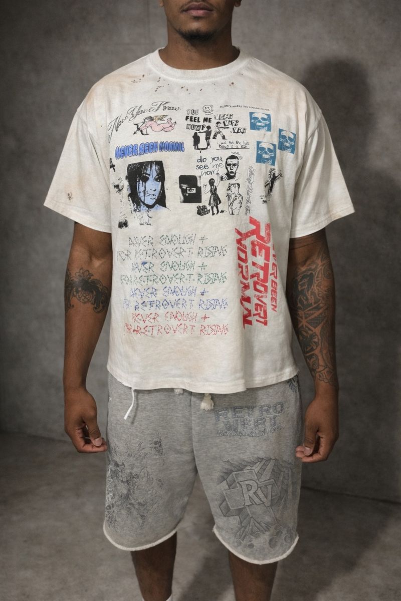 NEVER ENOUGH RHINESTONE TEE RETROVERT