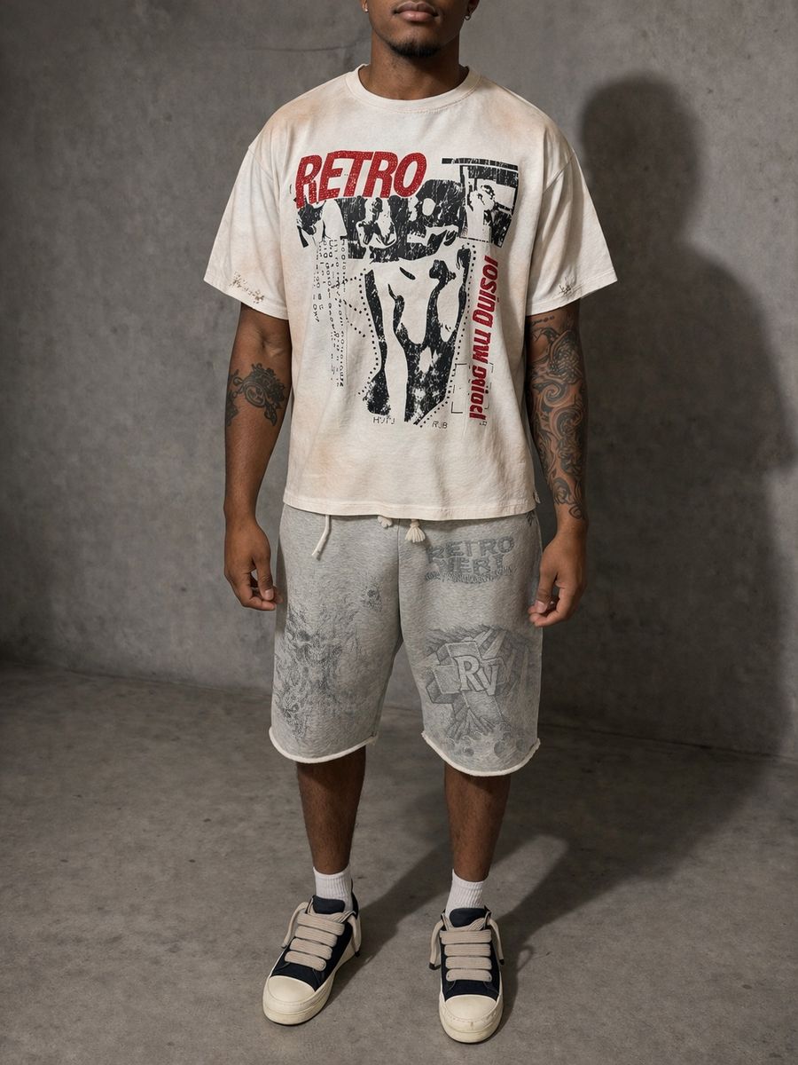 BONE CRUSHER RHINESTONE TEE RETROVERT