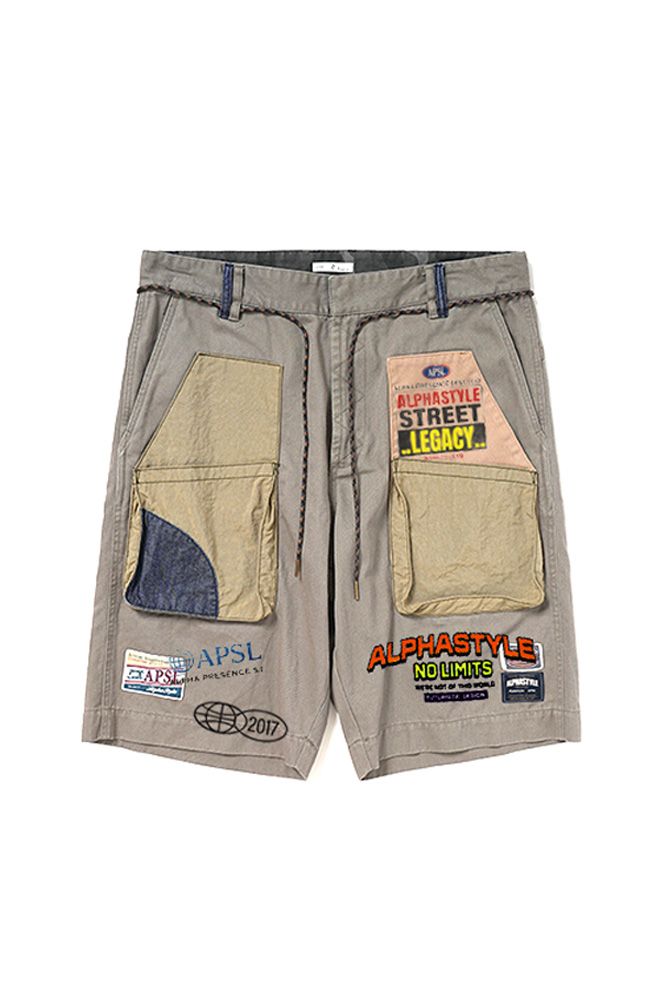 ANDREA PATCHWORK SHORTS ALPHASTYLE