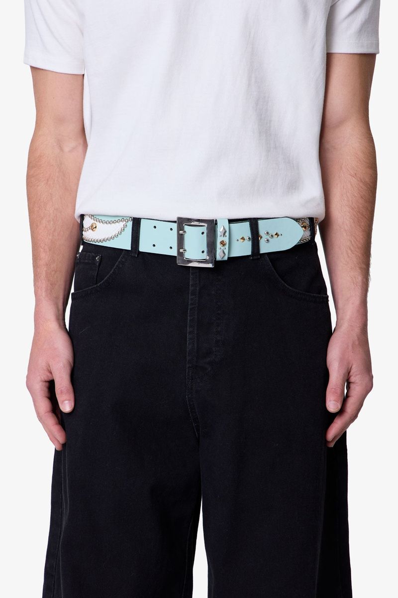 VINTAGE PYTHON BELT MNML