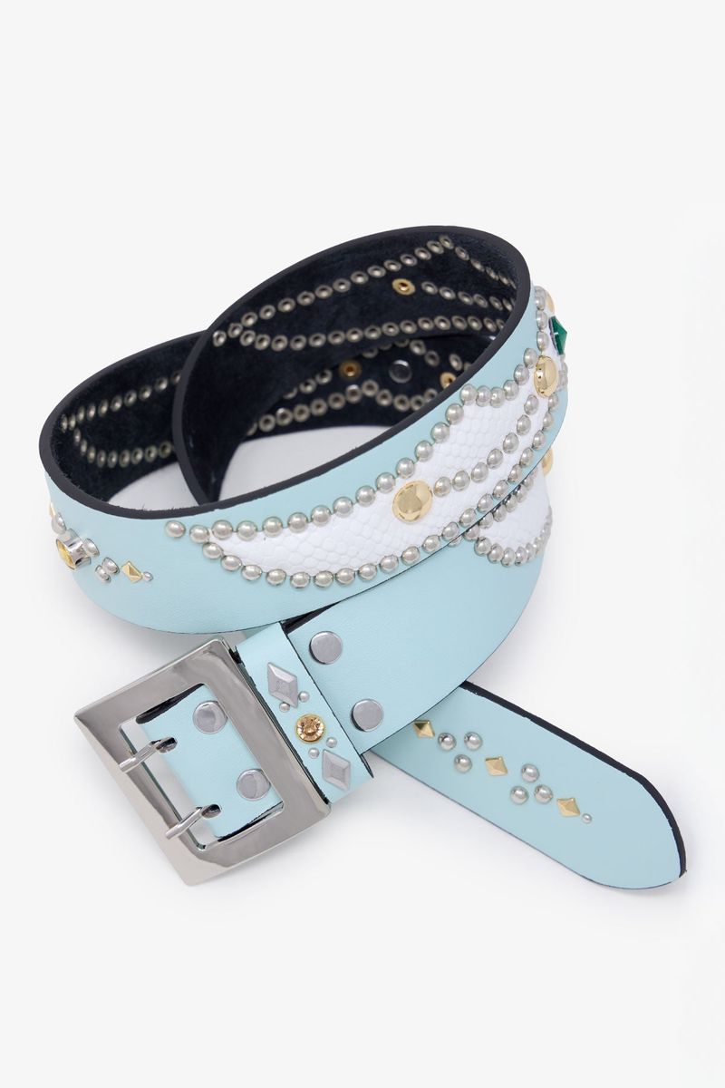 VINTAGE PYTHON BELT MNML