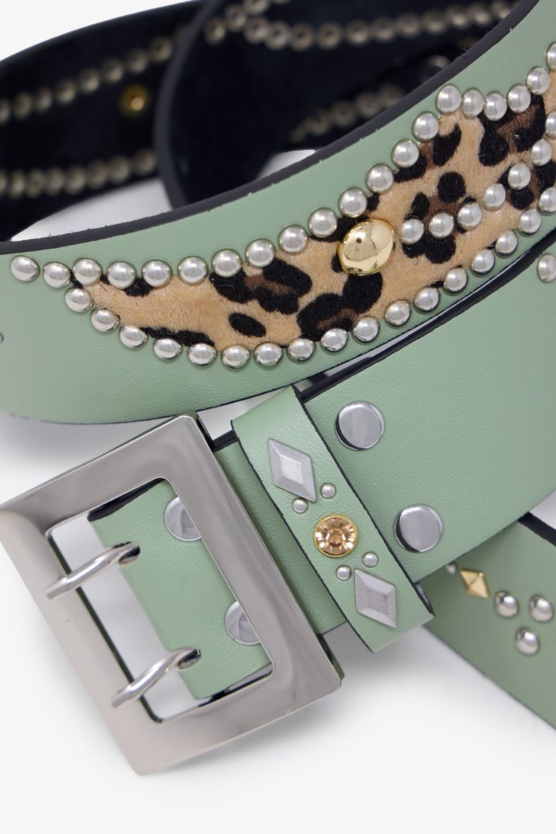 VINTAGE PYTHON BELT MNML