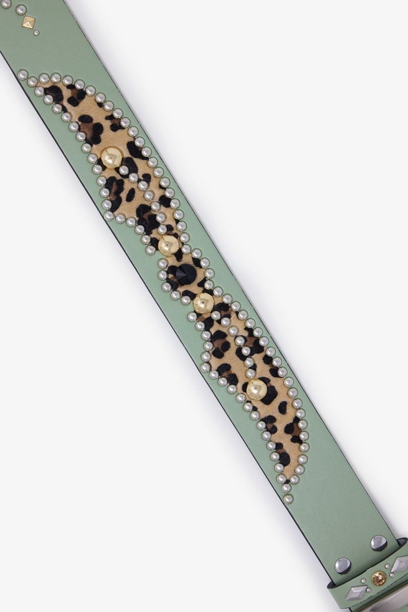 VINTAGE PYTHON BELT MNML