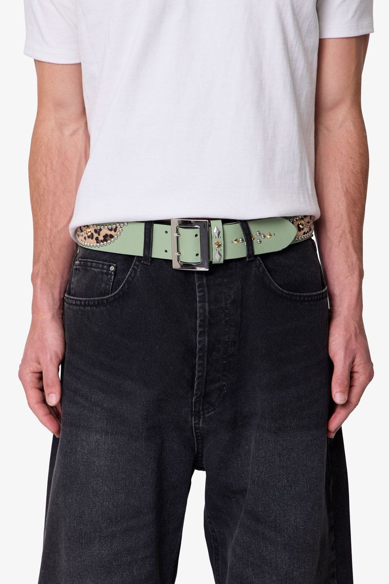 VINTAGE PYTHON BELT MNML
