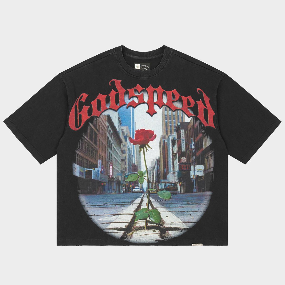 CONCRETE ROSE TEE GODSPEED