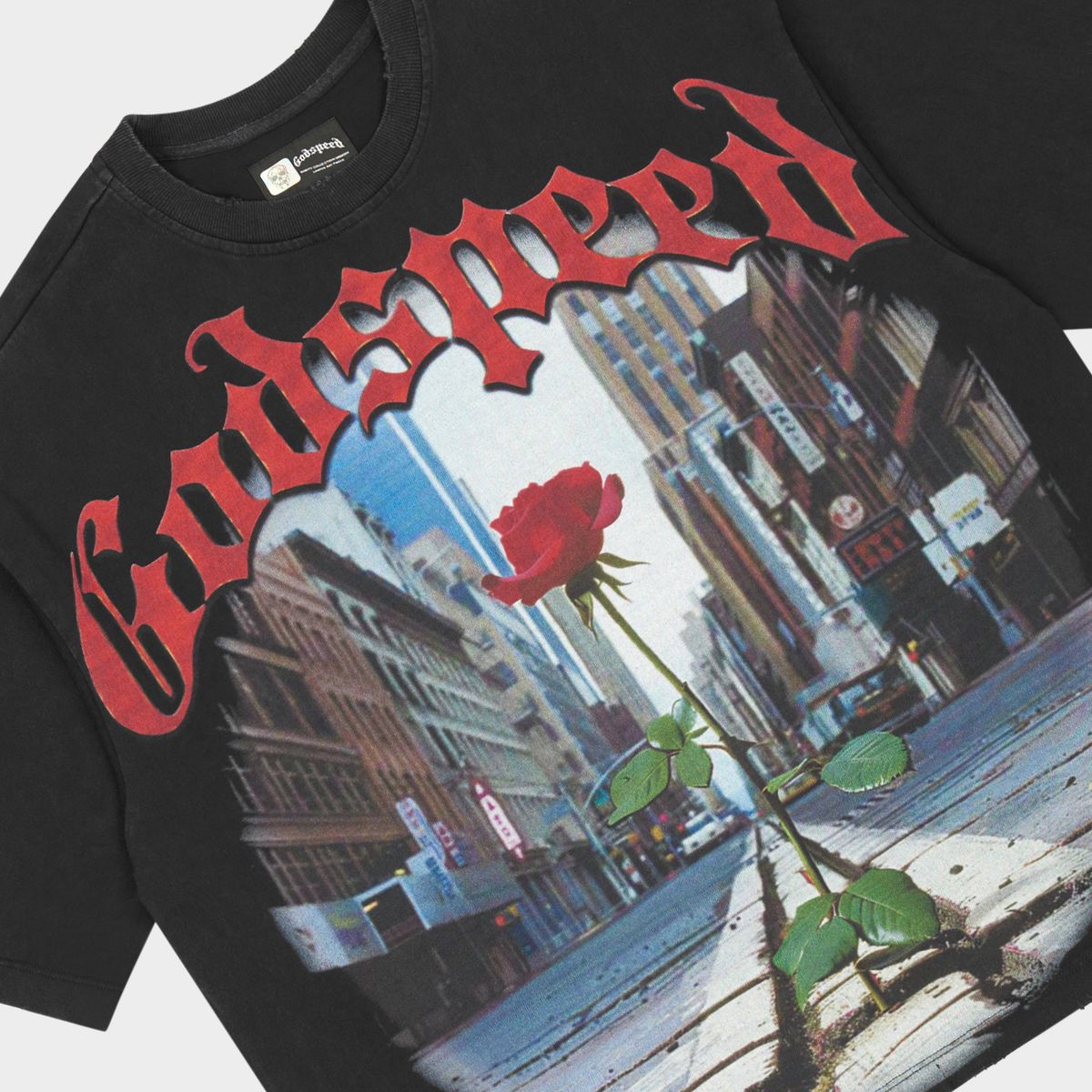 CONCRETE ROSE TEE GODSPEED