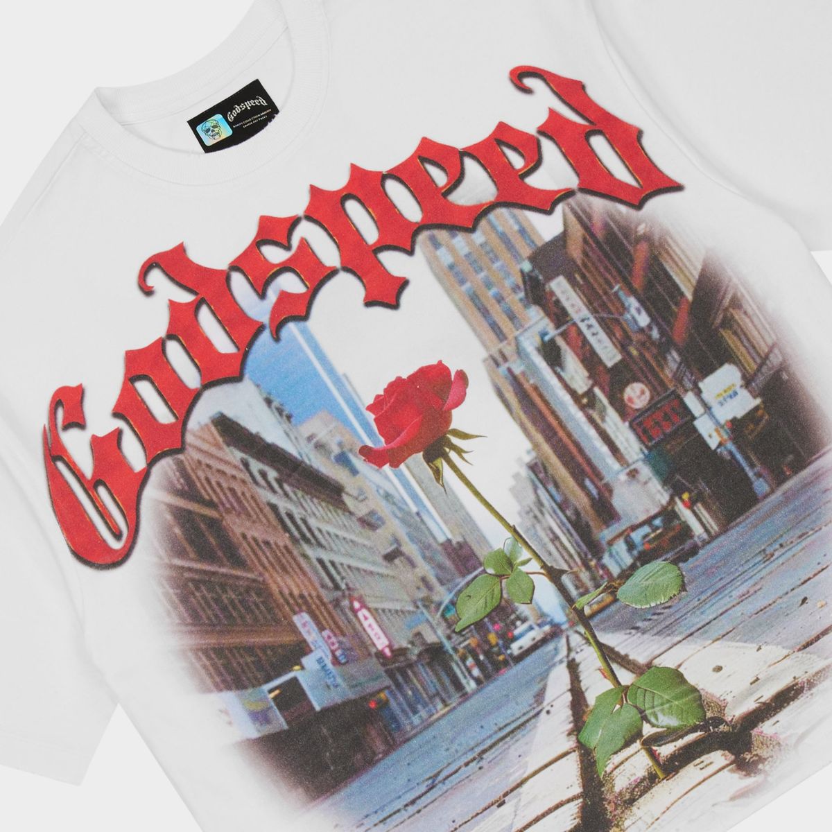 CONCRETE ROSE TEE GODSPEED