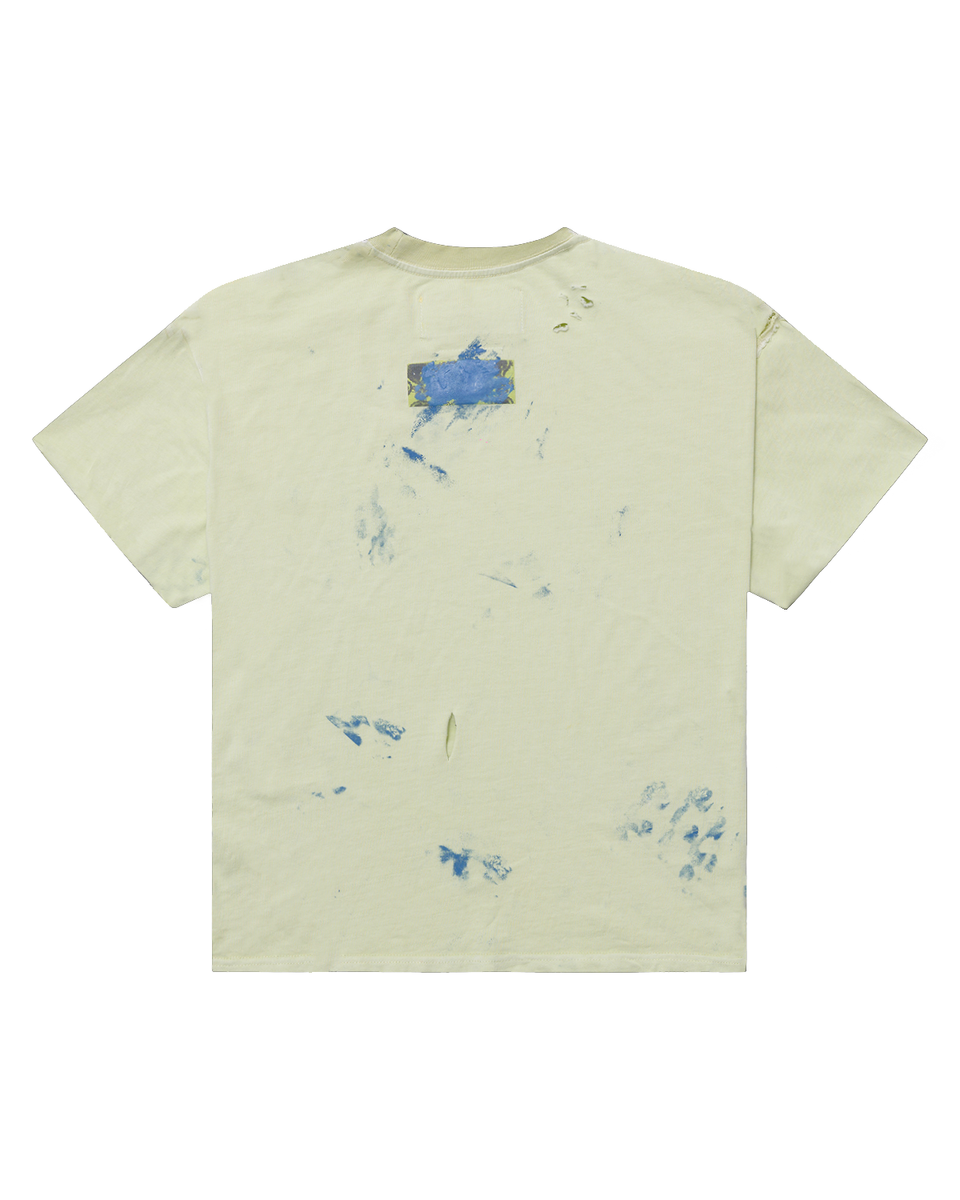 PAINT THRASHED TEE W.S.C