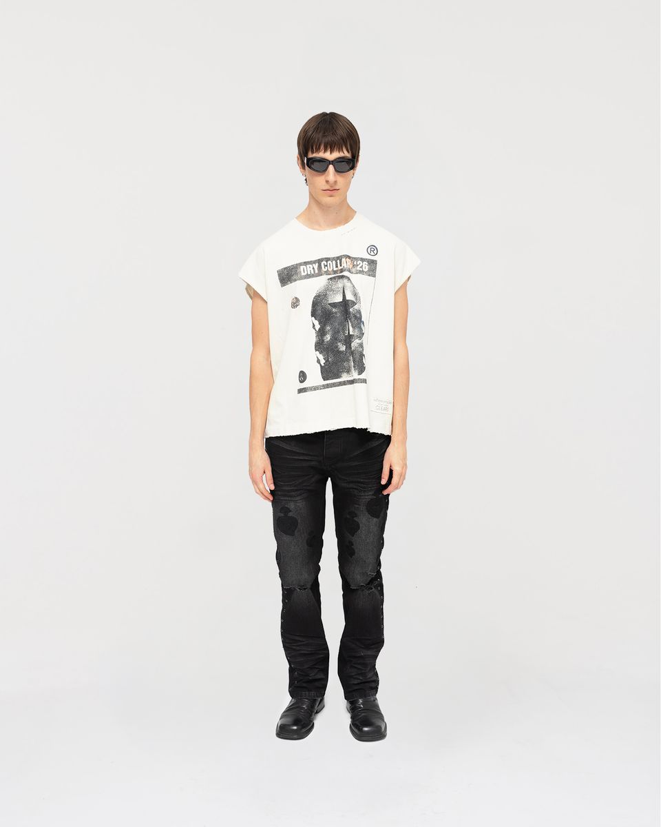 DRY COLLAR STAR HEAD TANK TOP W.S.C