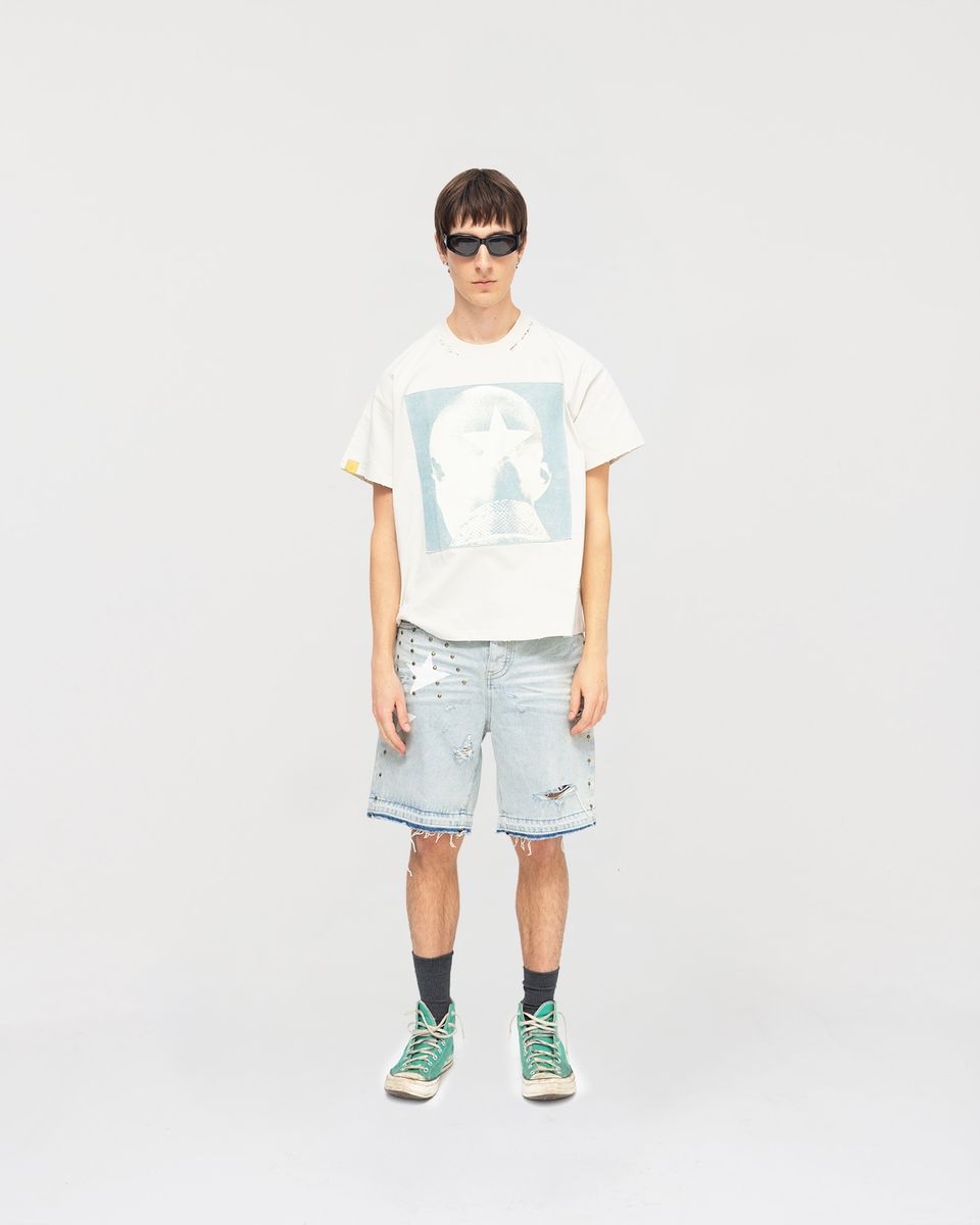 PATCH STAR HEAD TEE W.S.C
