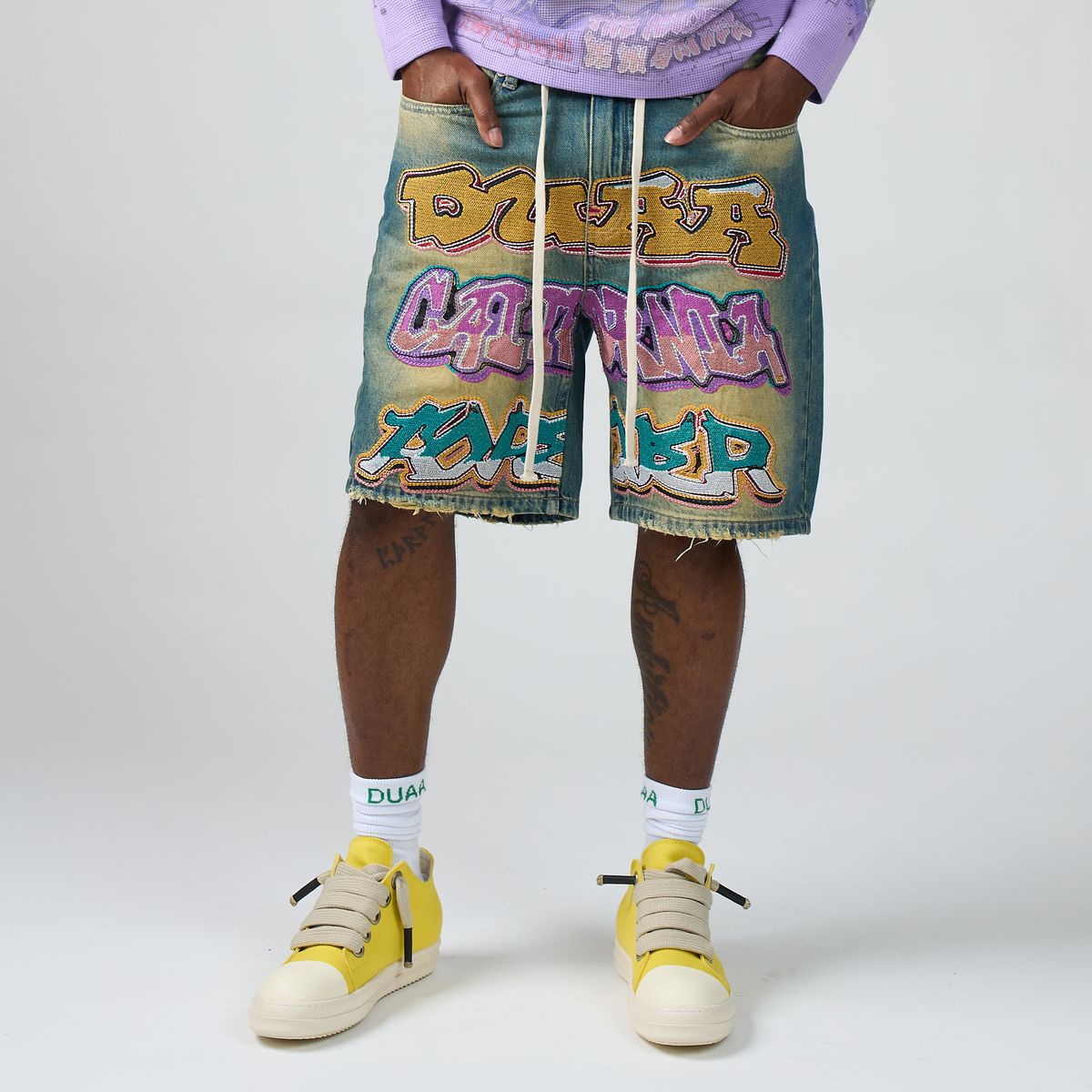 WALL BLUE SHORT DUAA