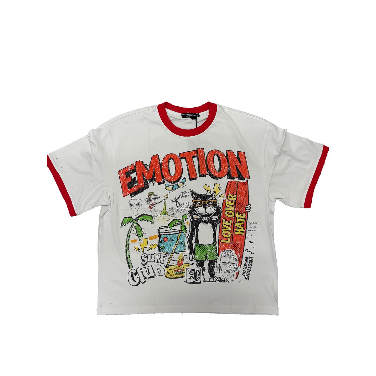 SURF CLUB TEE MIXED EMOTION