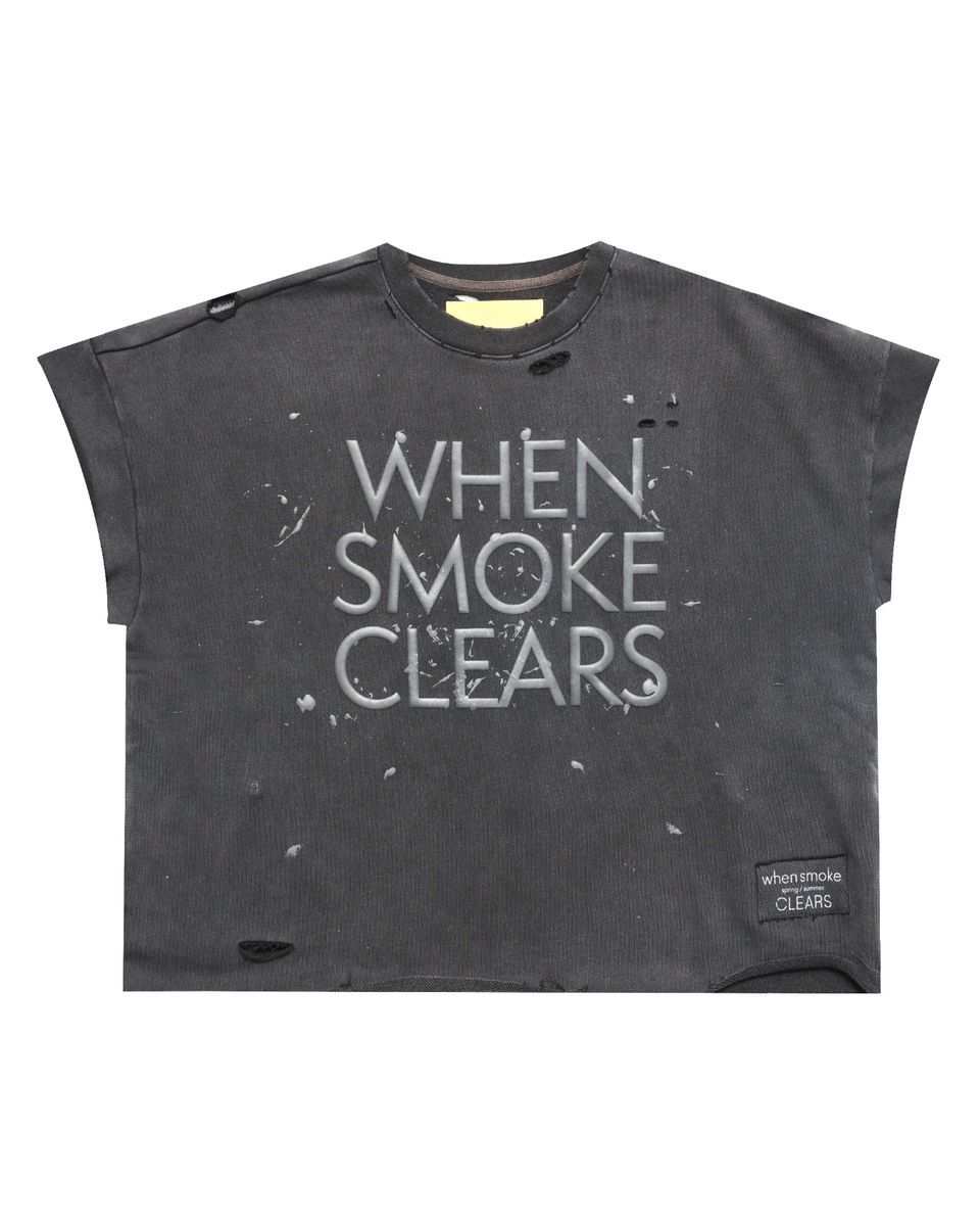 LOGO HALF SLEEVE SWEATER W.S.C