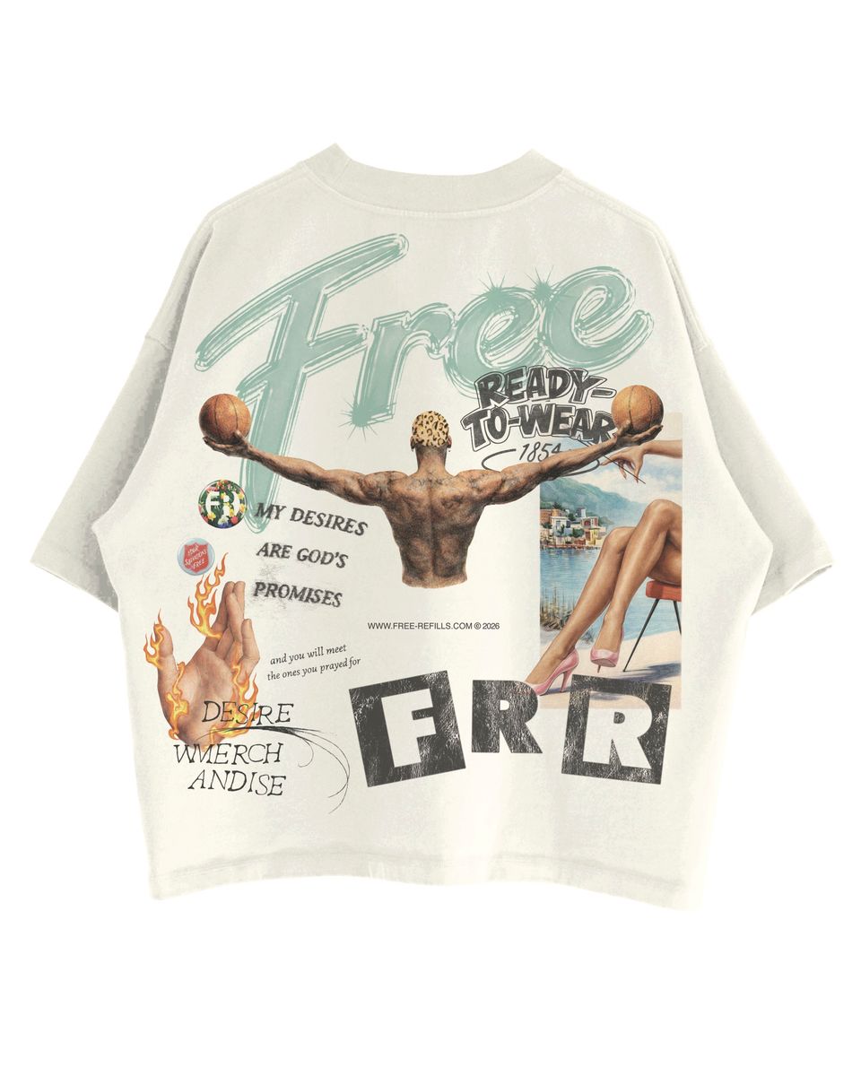 THE POWDER ROOM TEE FREE REFILLS