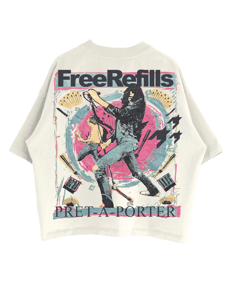 PRET-A-PORTER TEE FREE REFILLS