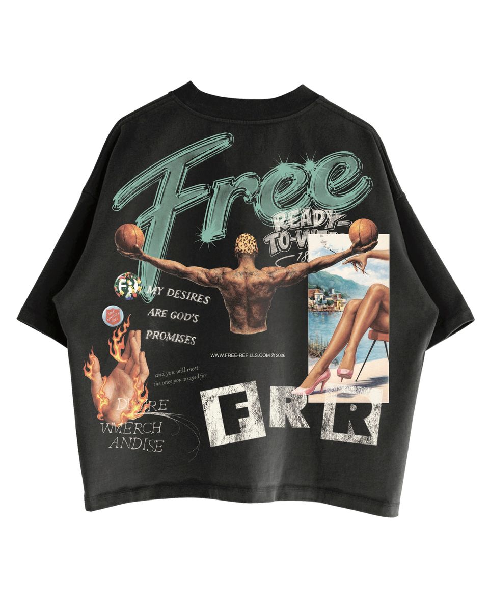 THE POWDER ROOM TEE FREE REFILLS