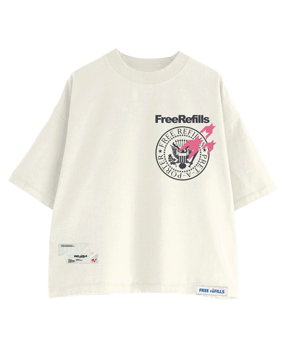 PRET-A-PORTER TEE FREE REFILLS