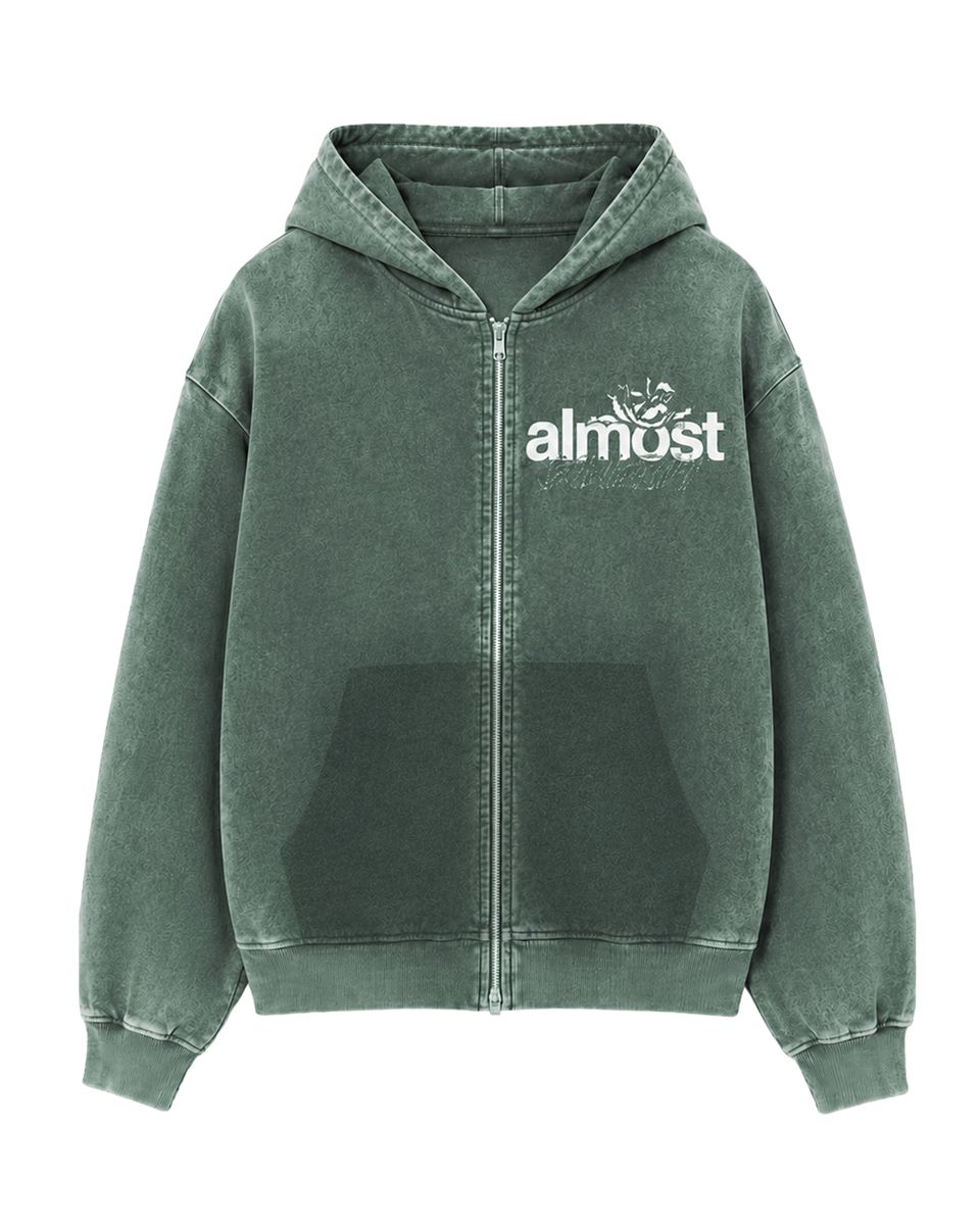 ENEMIES ZIP UP HOODIE ALMOST SOMEDAY