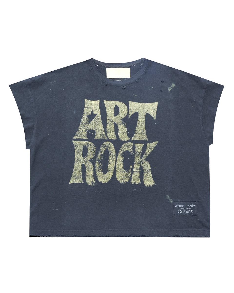 ART ROCK HALF SLEEVE TEE W.S.C
