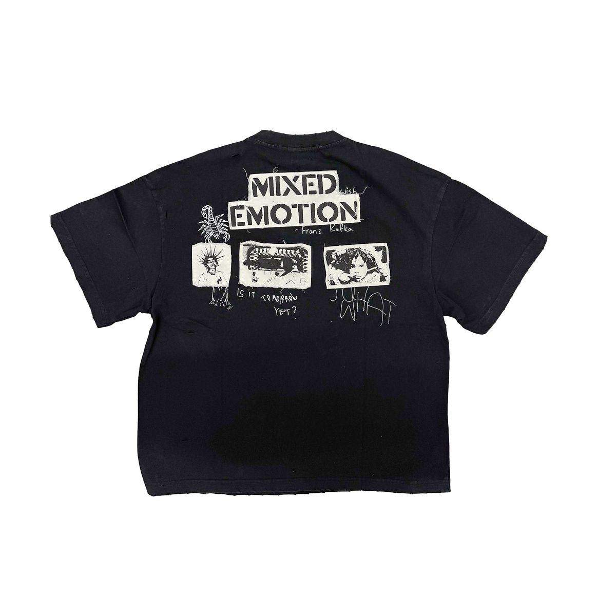 STAMPED TEE MIXED EMOTION