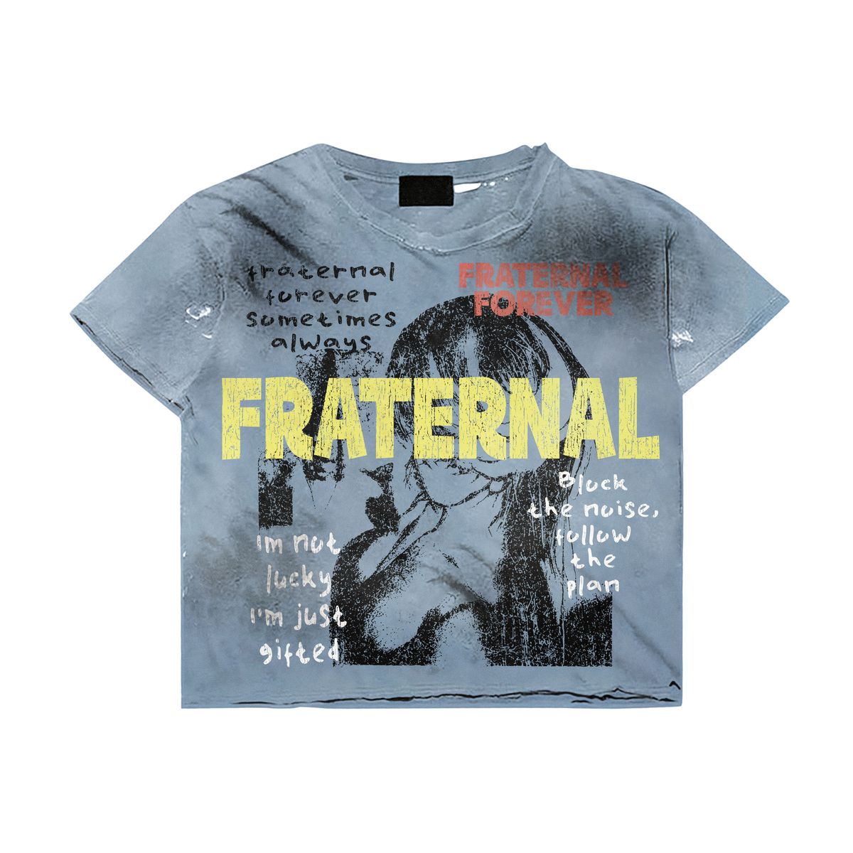 LUCKY ME TEE FRATERNAL