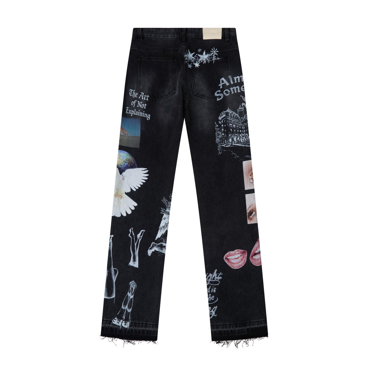 GALLERY DENIM PAINT JEAN ALMOST SOMEDAY