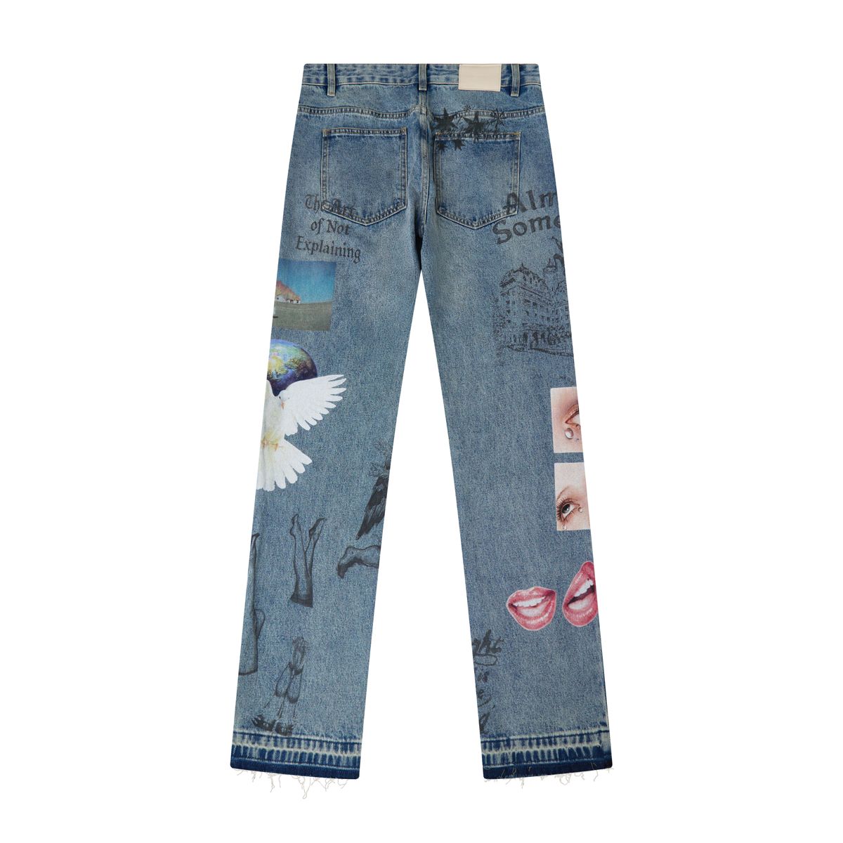 GALLERY DENIM PAINT JEAN ALMOST SOMEDAY