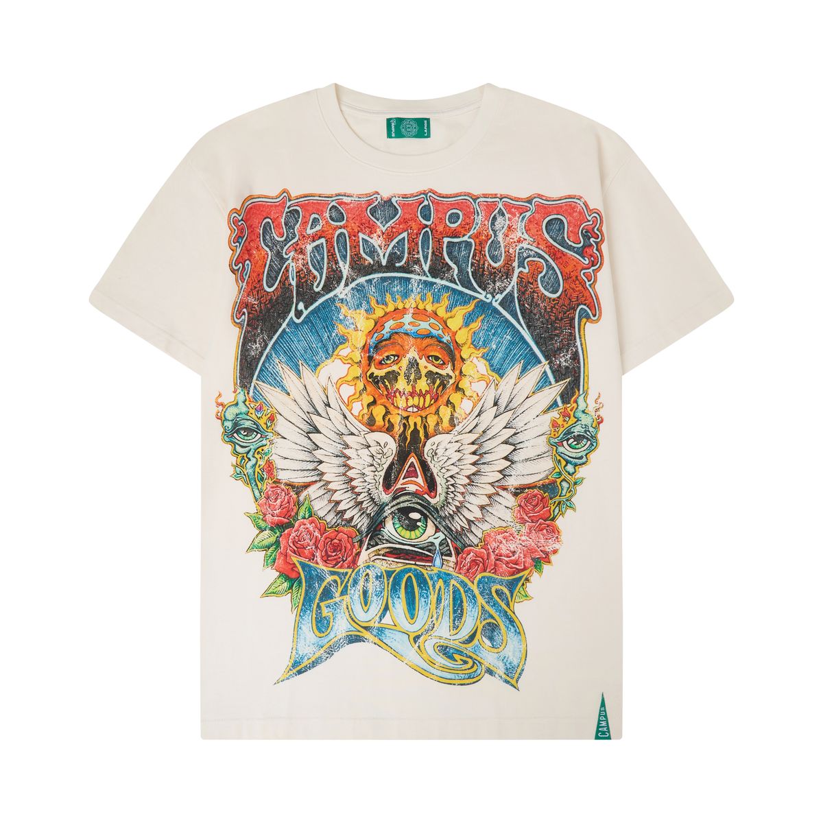 PSYCHEDELIC TEE CAMPUS GOODS