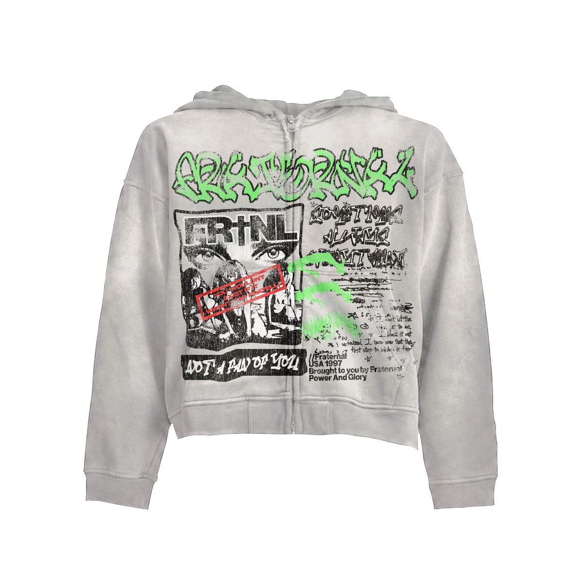 NOT A FAN OF YOU HOODIE FRATERNAL