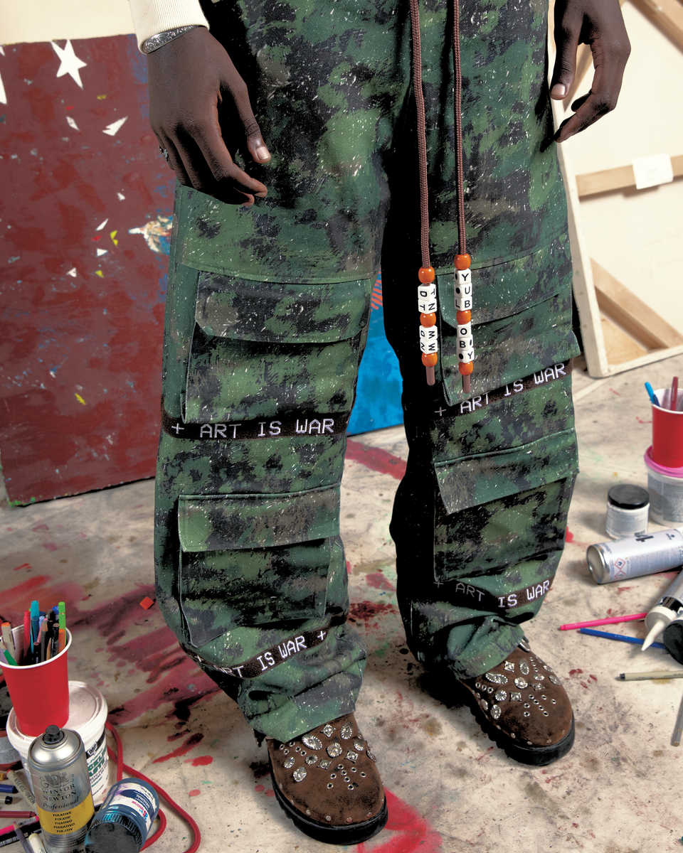 CHARM ROPE CARGO PANTS WNTD APPAREL