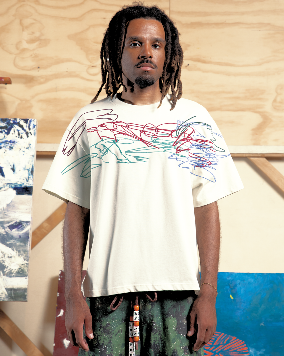 CRAYON SCRIBBLE TEE WNTD