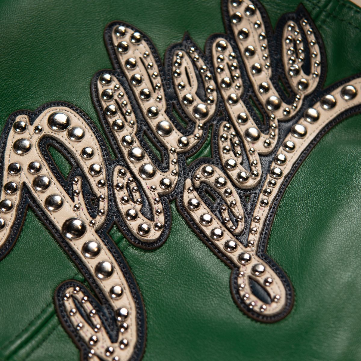 PELLE PELLE LEGENDARY JACKET STUD AND RHINESTONES