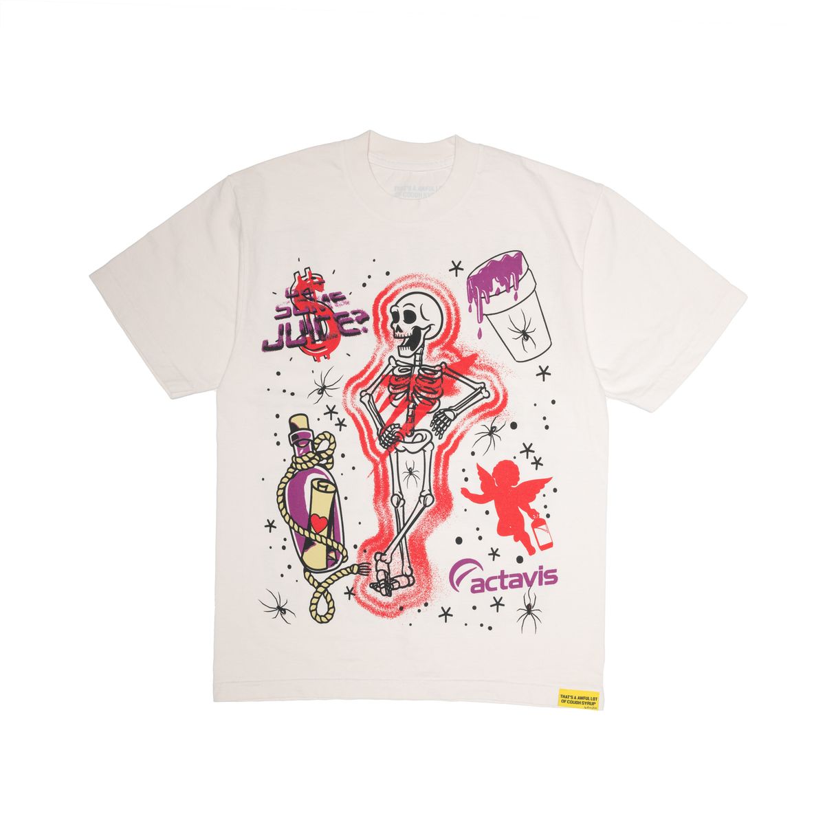 SKELETON SCRAPBOOK TEE ALOCS
